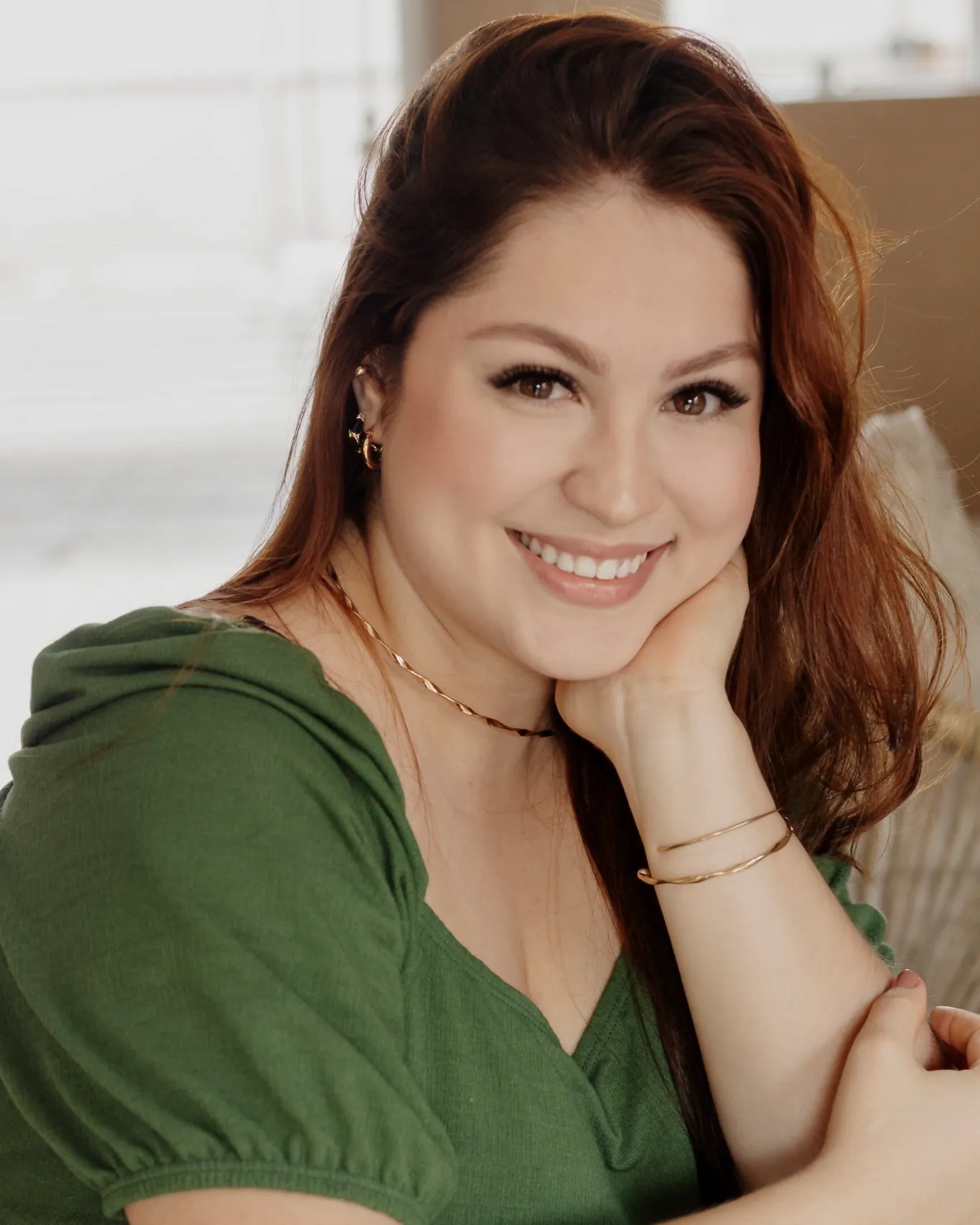 Julia Brito, nutricionista, sorrindo